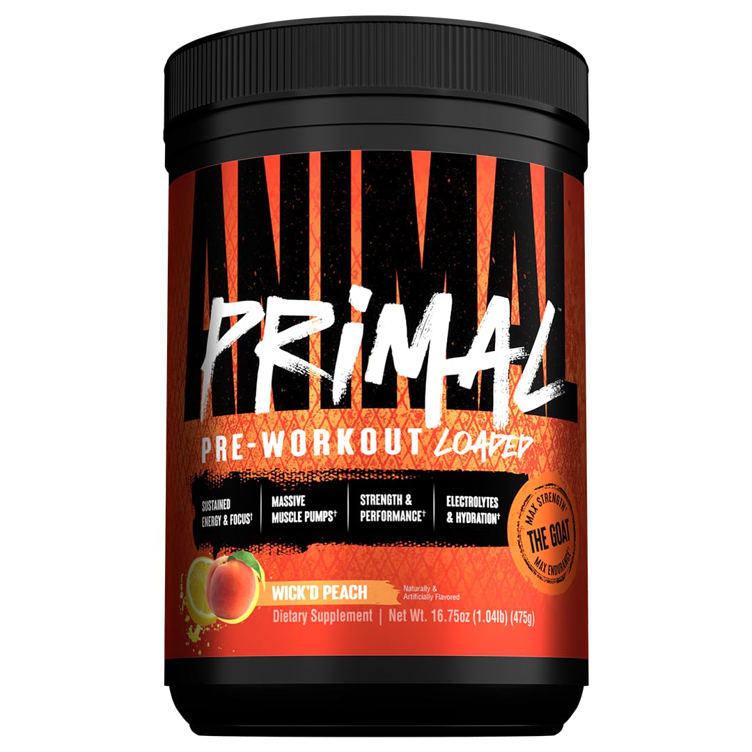 Animal Primal bottle pour for quick hydration during workouts