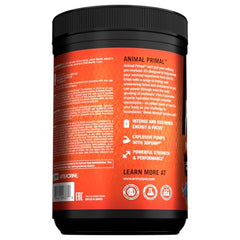 Animal Primal glass of water with electrolytes, supporting steady endurance