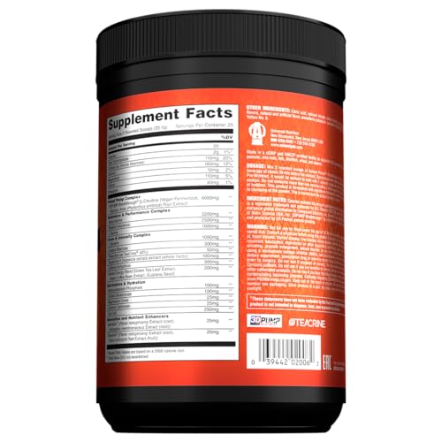 Two-scoop preparation for Animal Primal pre-workout to boost energy and focus