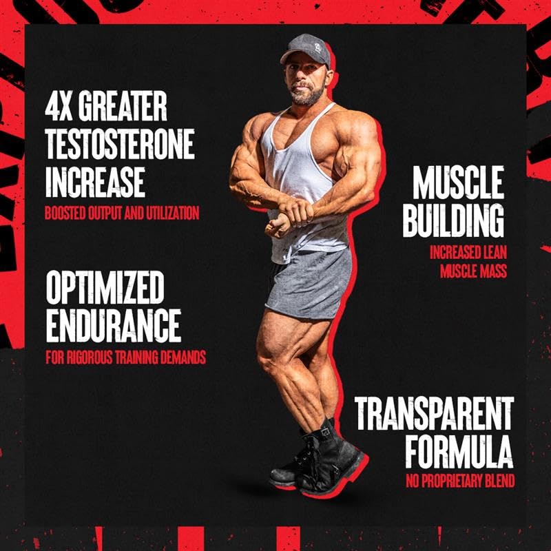 Animal Test ingredient list panel emphasizes key compounds for muscle recovery.