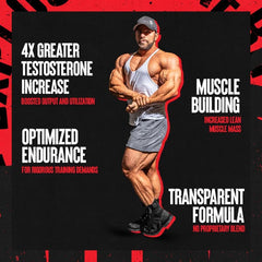 Animal Test ingredient list panel emphasizes key compounds for muscle recovery.