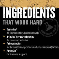 Animal TNT+ athlete during training suggests endurance and circulation support