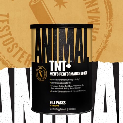 Animal TNT+ capsules close-up for daily vitality and stamina
