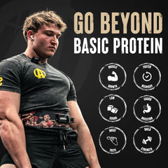 Animal Whey Isolate digestive enzymes blend, supports easier digestion.