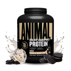 Animal Whey Isolate tub unopened, premium protein source for lean muscle support