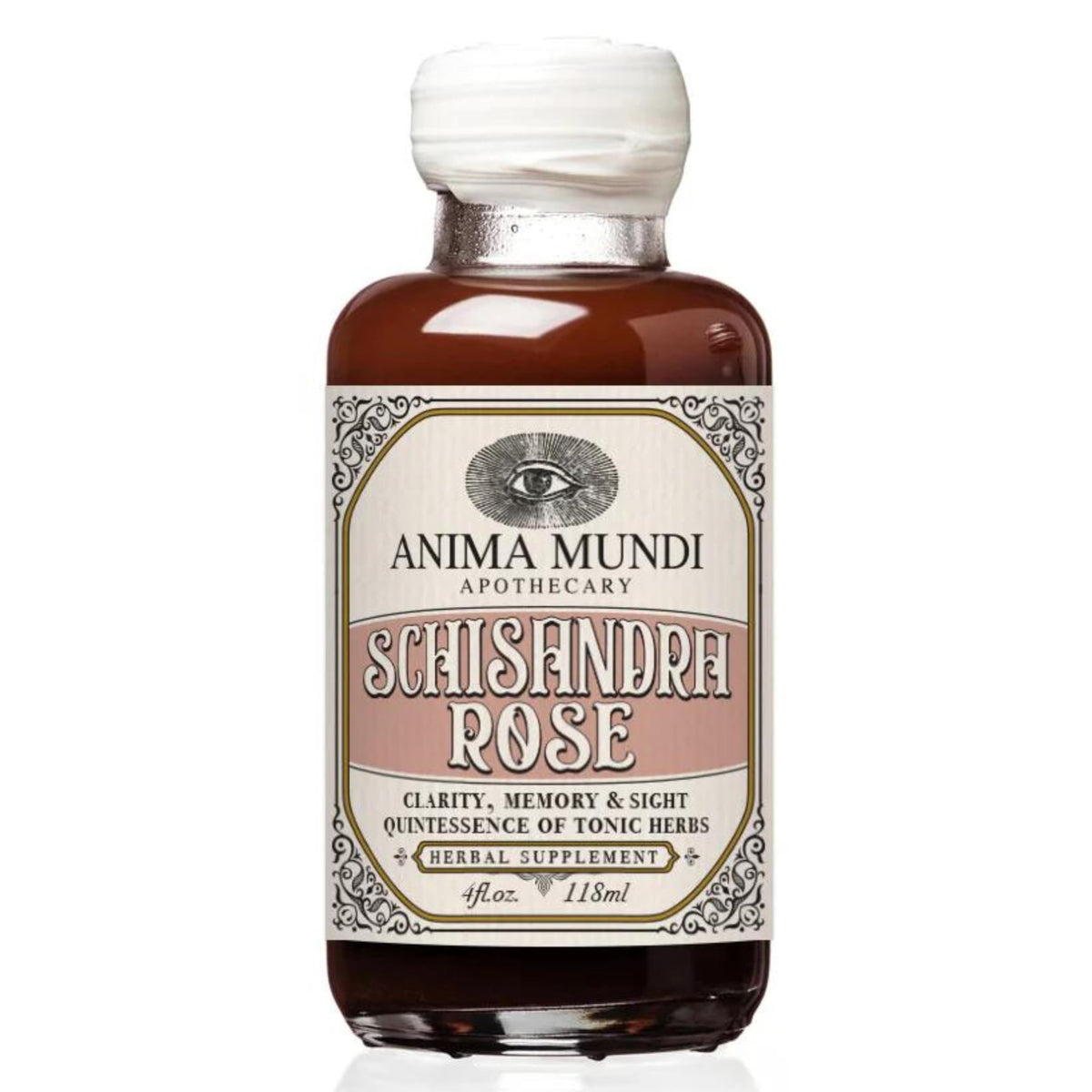 Anima Mundi Schisandra Rose Elixir bottle for daily adaptogen routines.