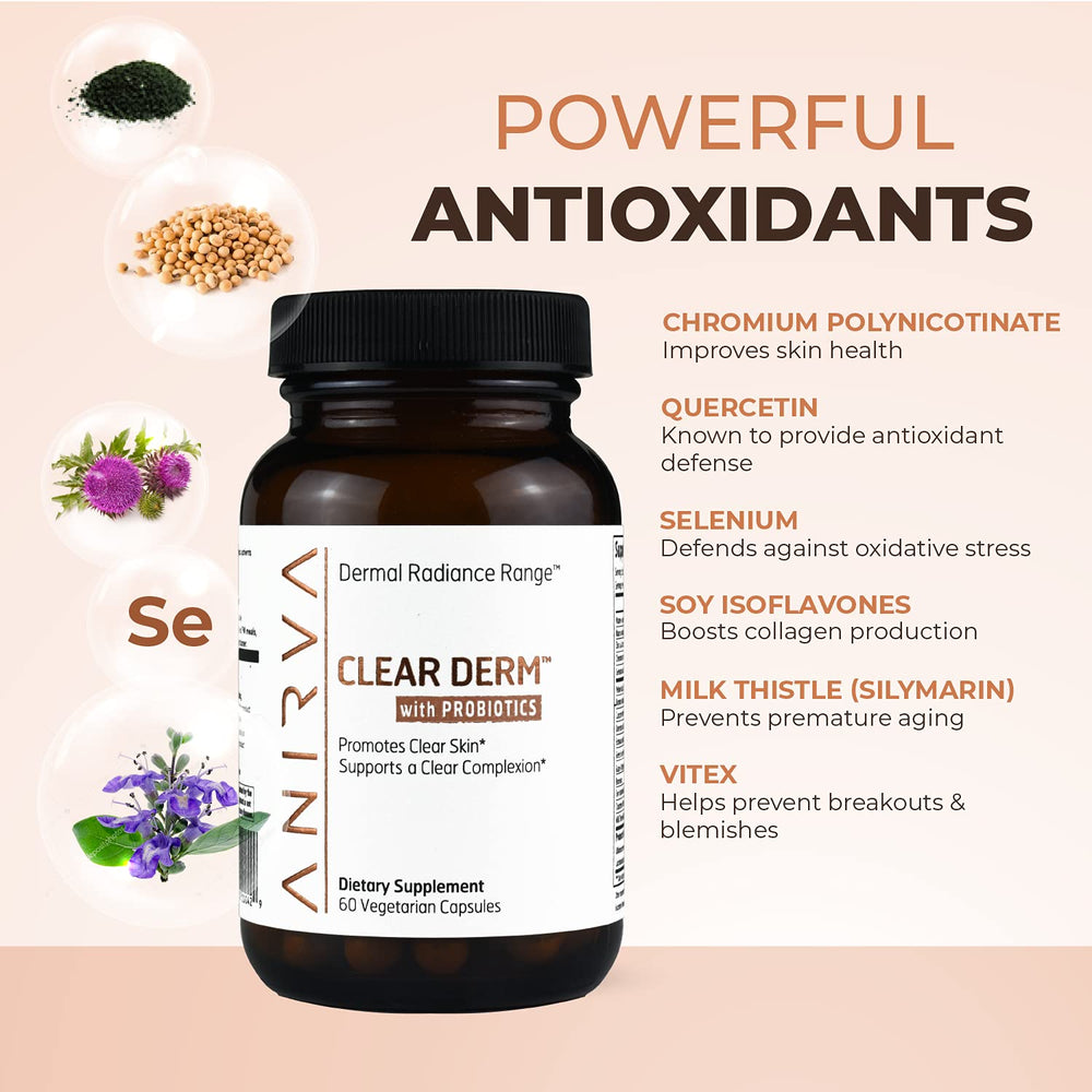 ANIRVA ClearDerm sebum-balance focus helps smoother-looking pores.