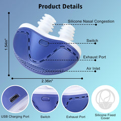 Anitiate mini anti-snoring device easy cleaning after use maintains hygiene.