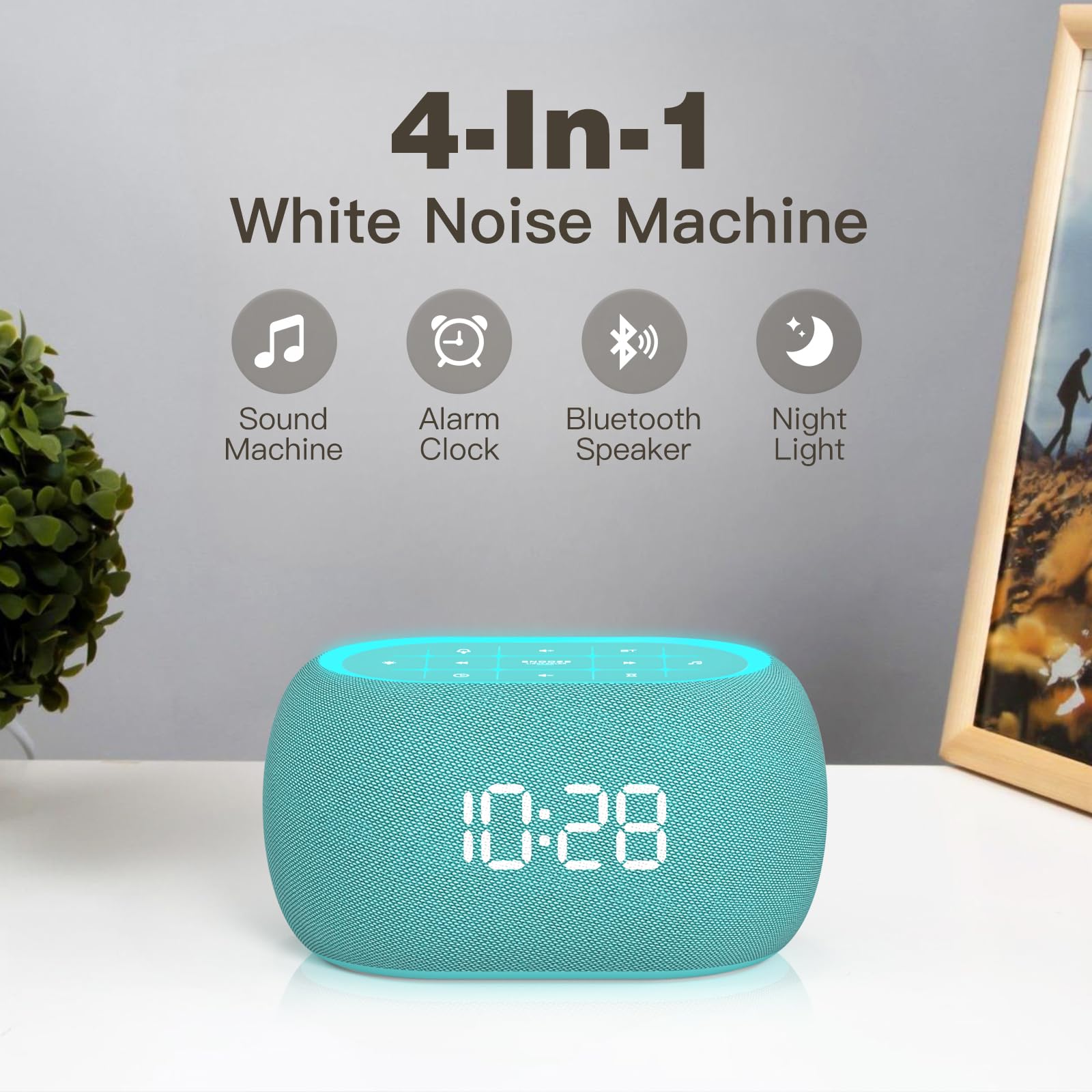 ANJANK Bluetooth speaker 10W delivering clear stereo sound