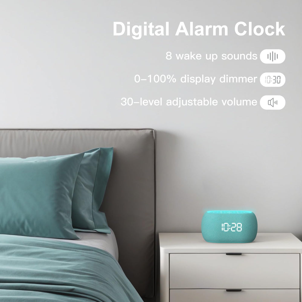 ANJANK alarm options with eight wake-up sounds