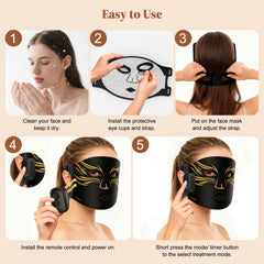 Anpor skin-friendly silicone mask designed for comfortable wear.