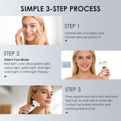 Anpor smart vibration activation emphasizing skin-contact responsive massage