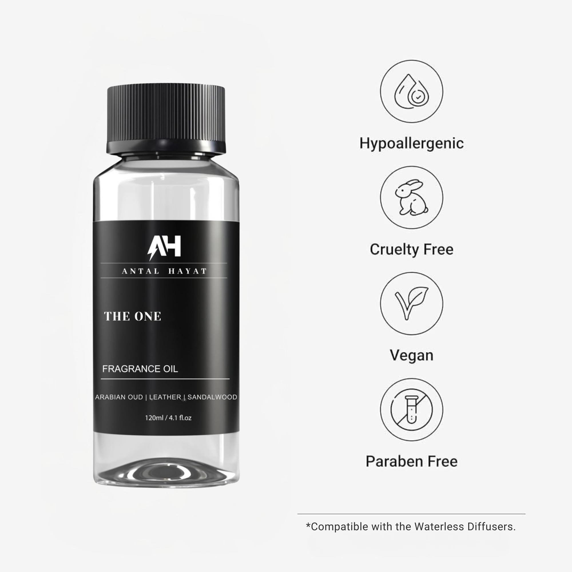 ANTAL HAYAT The One packaging close-up signaling premium diffuser experience at home