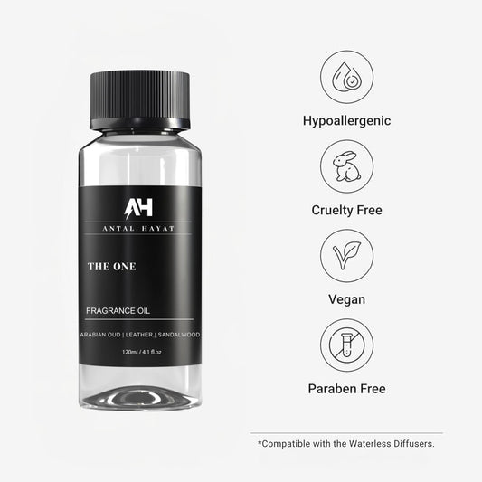 ANTAL HAYAT The One packaging close-up signaling premium diffuser experience at home