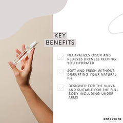 Antevorta standard bottle delivers everyday moisture and gentle care at home.