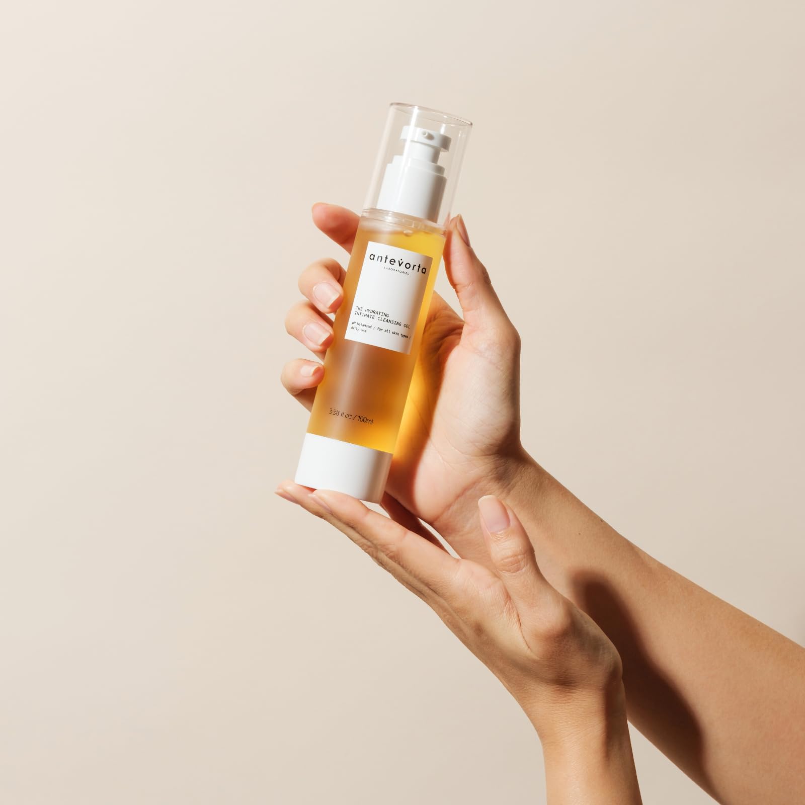 Antevorta vegan cruelty-free icon on packaging