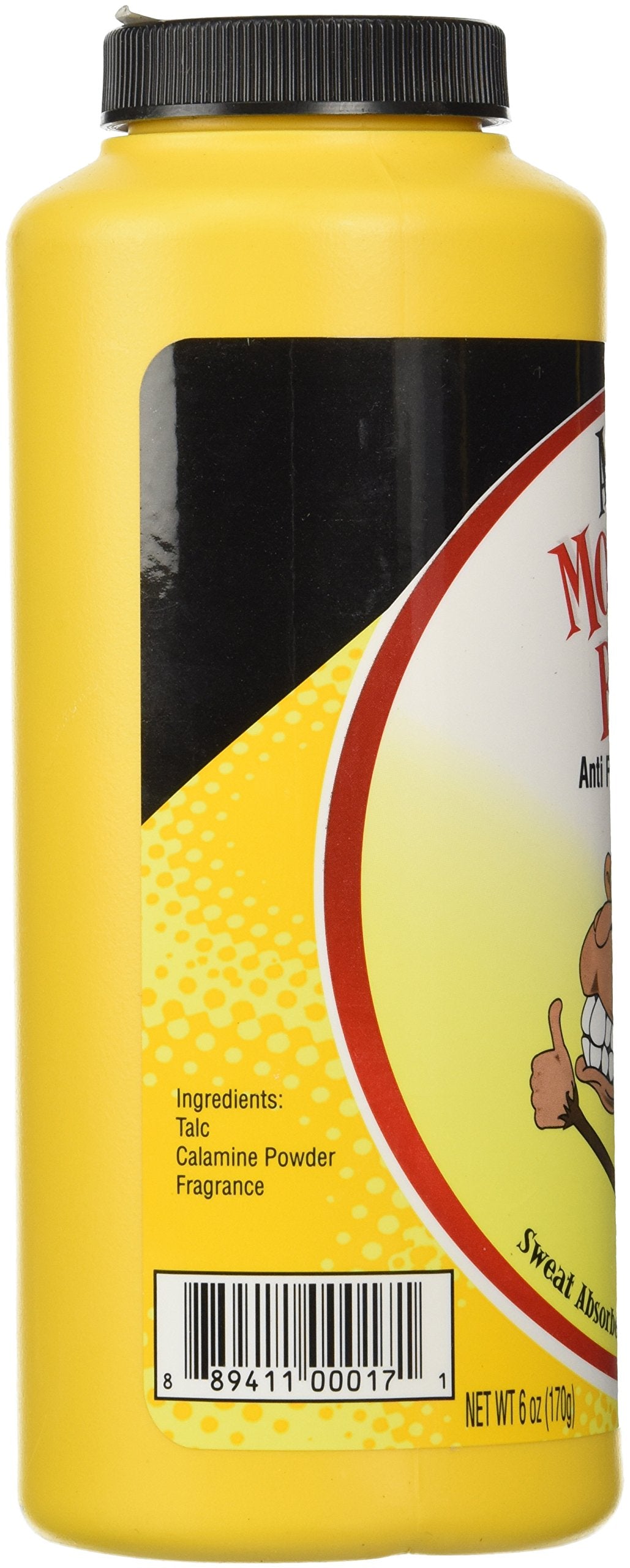 Anti-Monkey Butt powder being applied to reduce friction during sports