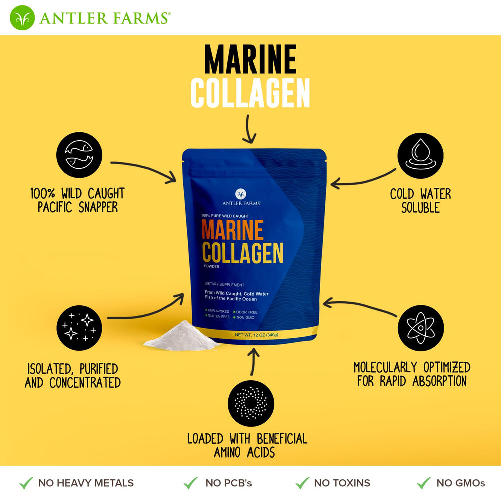 Antler Farms blends seamlessly into beverages with virtually no taste or odor.