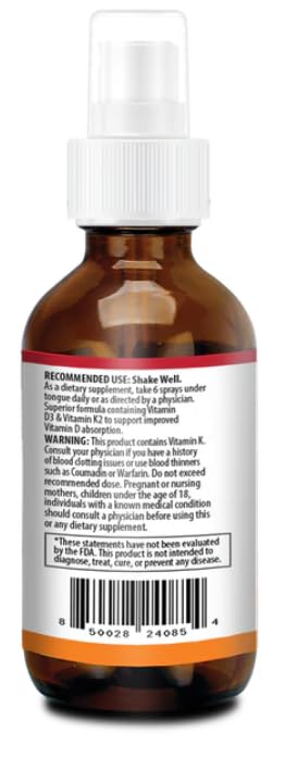 AnuMed D3 K2 spray in-mouth application demonstrates easy daily use