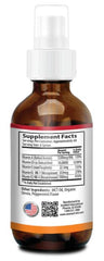 AnuMed D3 K2 spray label closeup highlighting vegan non-GMO formula