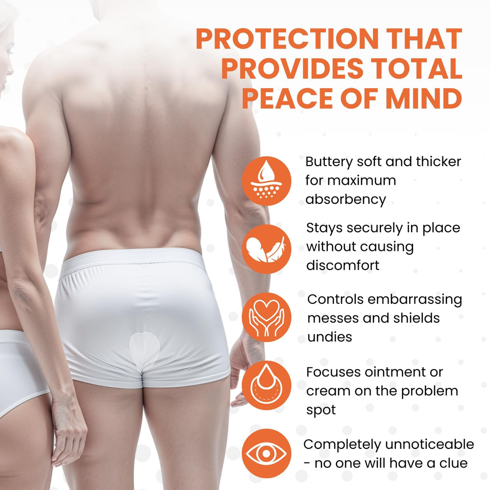 ANUPAD tuck-it tool extension makes discreet, hygienic insertion easy.