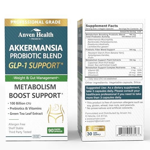 Anven Health capsules being poured to illustrate daily probiotic intake for gut health