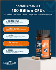 Anven Health delayed-release capsules protecting probiotics to the intestines