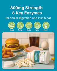 Anven Health Digestive Enzymes packaging overview with 180 capsules