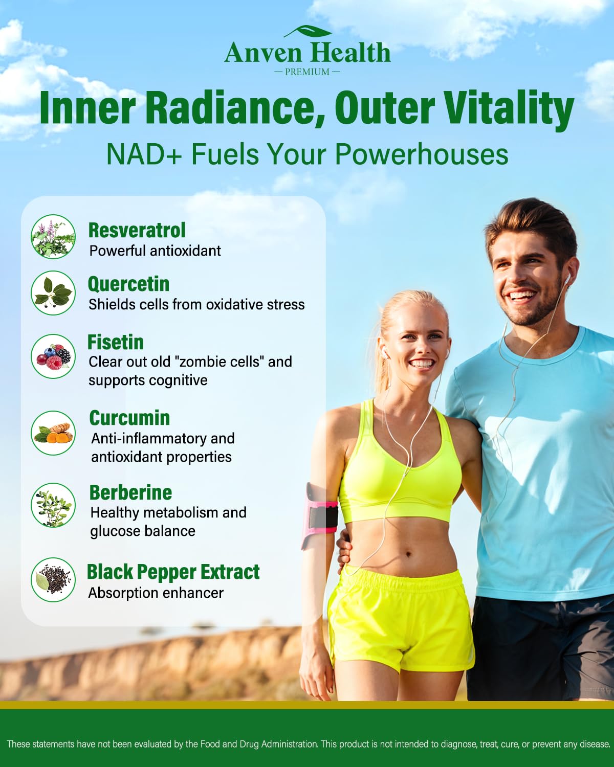 Anven Health capsules pour shot conveys easy dosing on the go.