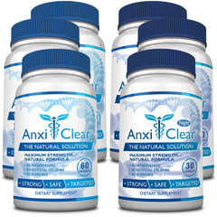 AnxiClear vegan seal on packaging signaling pure ingredients