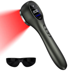 Anyork red light therapy device front view with dual wavelengths for body support