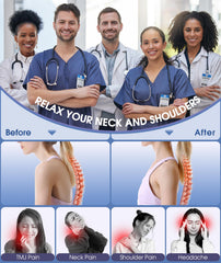 Anzzat ergonomic design supports daily neck comfort and shoulder relief.