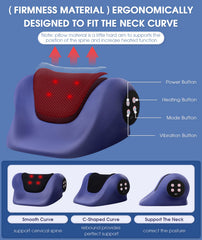 Anzzat neck stretcher offers three stretch modes for customizable traction.