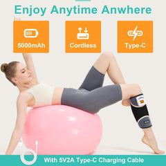 AOBOCO 5000mAh battery supports over four hours of continuous use.