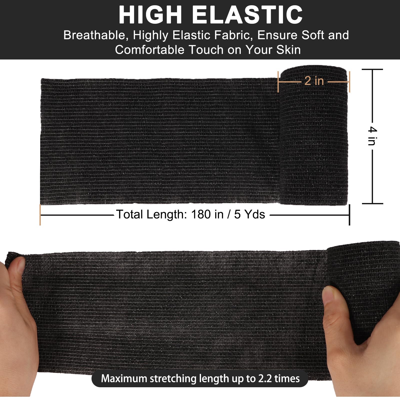 AOITMZAY bandage wrap on wrist provides secure, comfortable stabilization