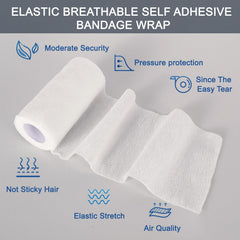 AOITMZAY elastic tape for sports wrap remains secure during movement