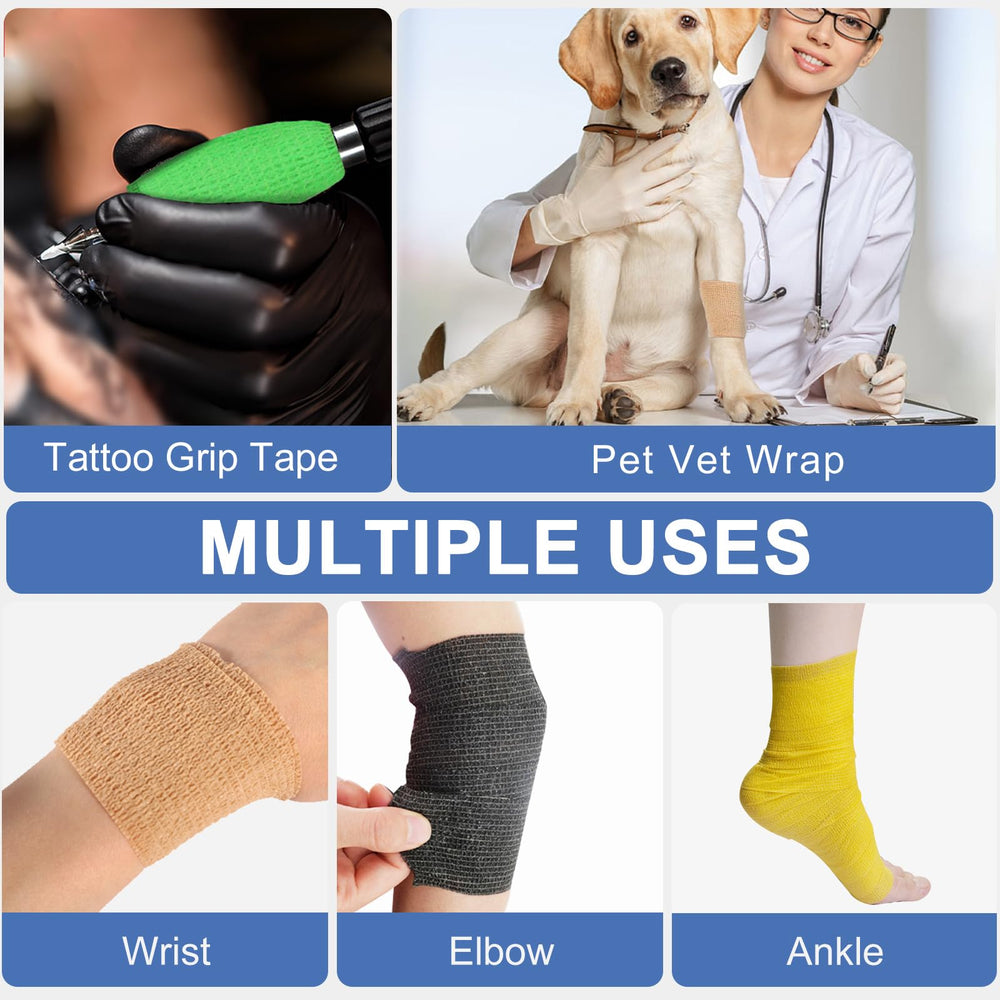 AOITMZAY pet bandage wrap helps quick protection for paws.