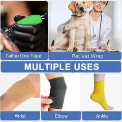 AOITMZAY pet bandage wrap helps quick protection for paws.