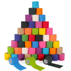 AOITMZAY self-adhesive bandage wrap in black offers breathable joint support.