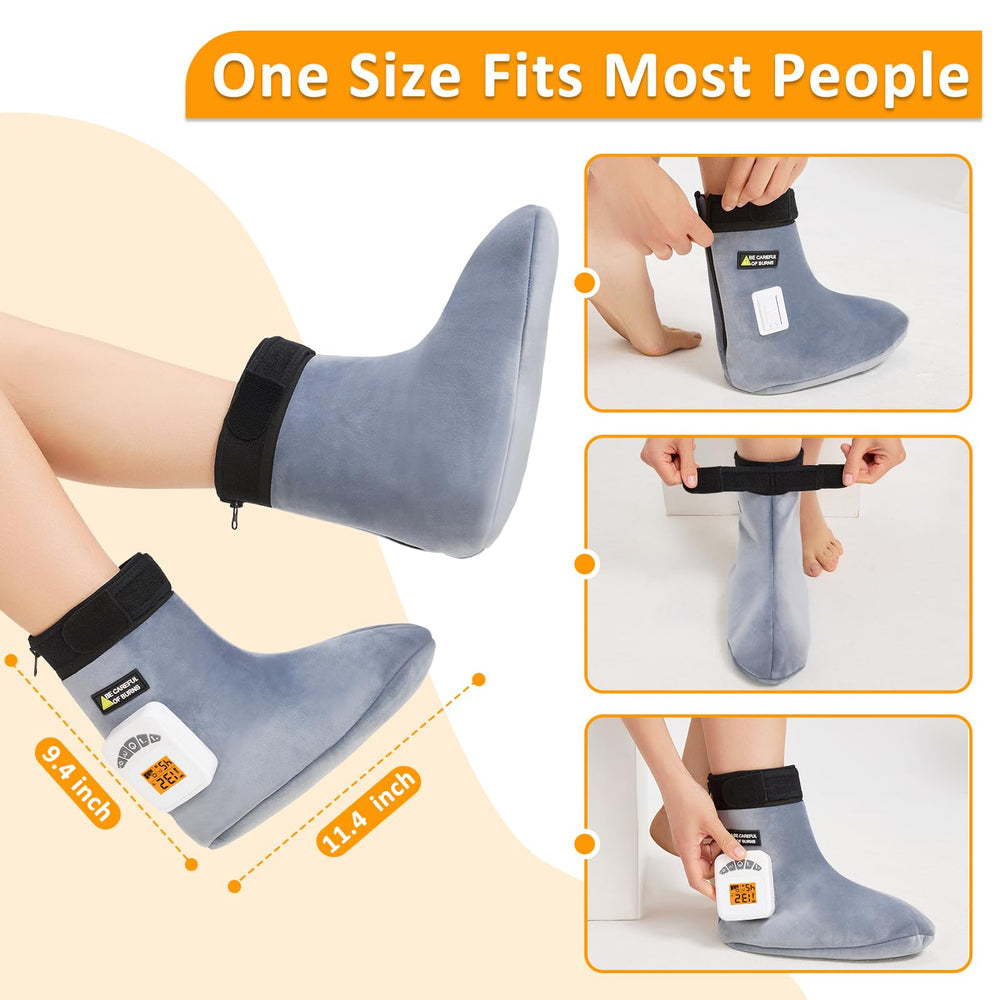 AOKESTE dual-control option for heat or vibration individually