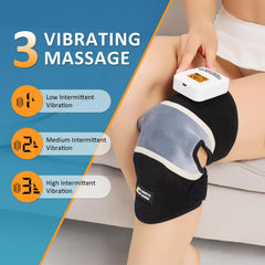 AOKESTE knee massager heat settings control panel for adjustable warmth