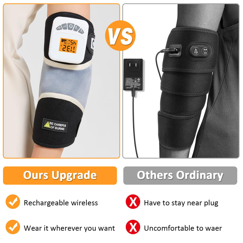 AOKESTE elbow pad packed in its waterproof storage bag for portability.