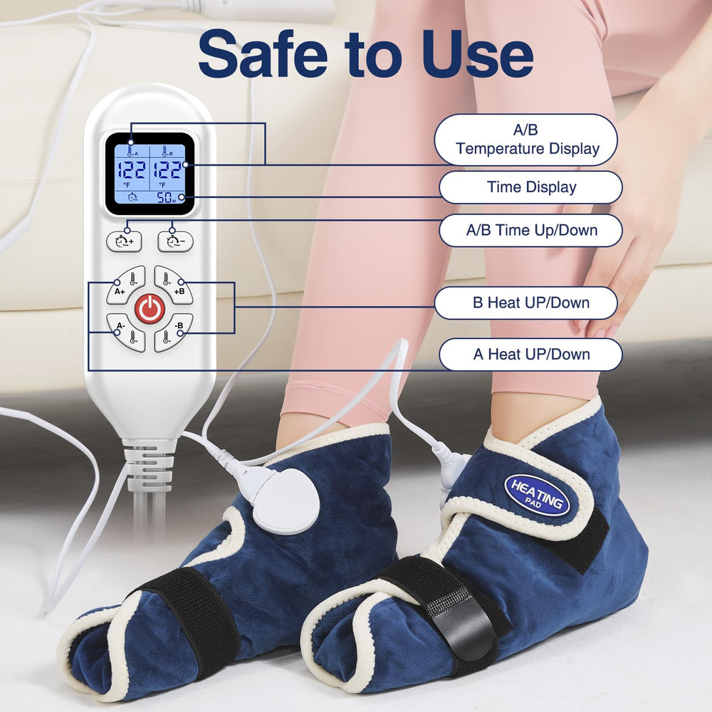 AOKESTE pad with auto shut-off enhances safe use and energy savings.