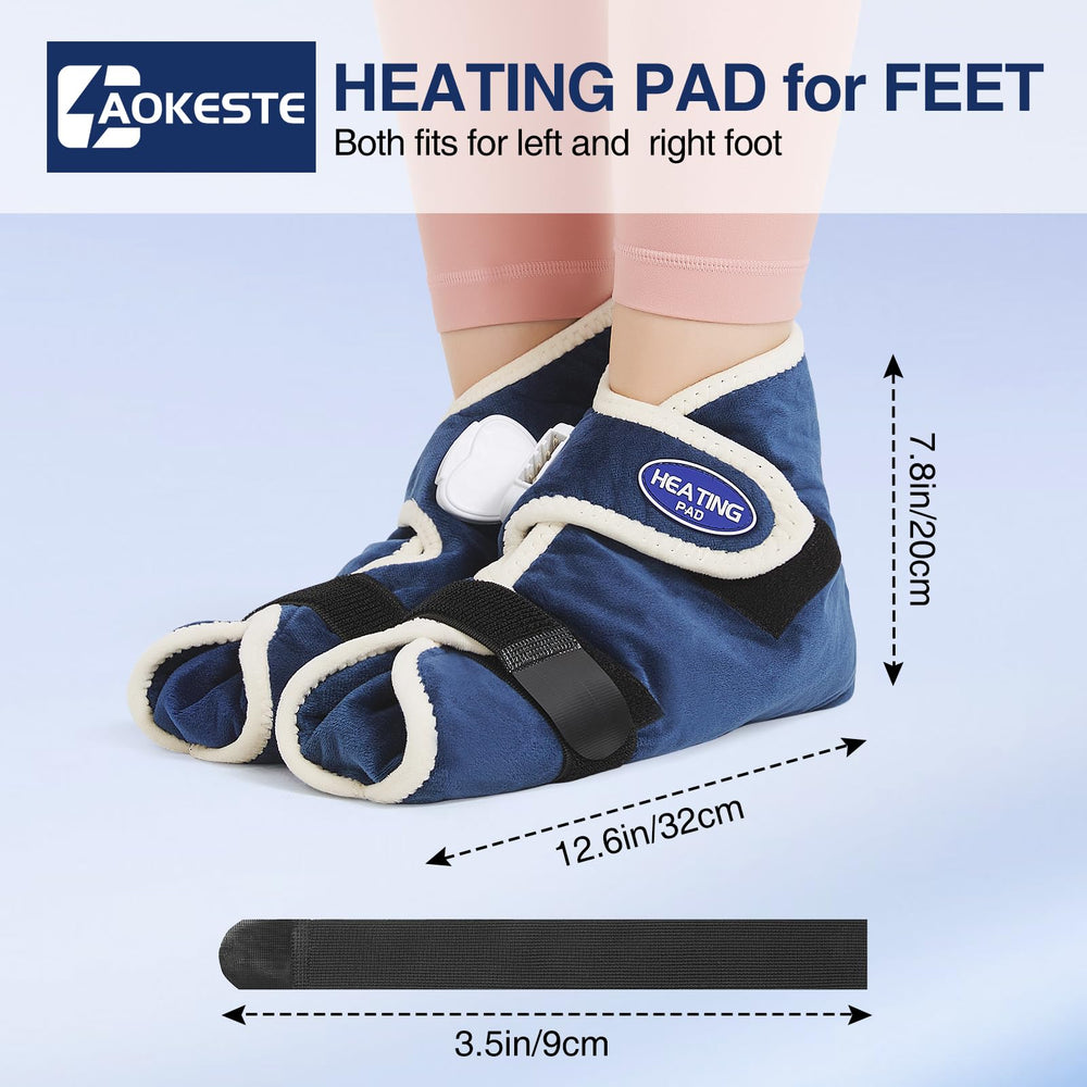 AOKESTE ergonomic-fit foot pad stays secure for comfortable wear.