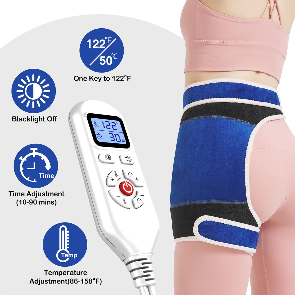 AOKESTE hip wrap-around design shown for secure, comfortable wear