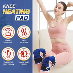 AOKESTE knee heating pad controller shows precise temperature settings.