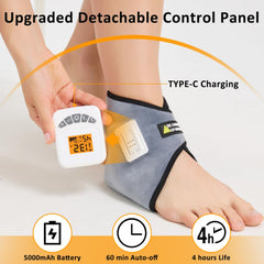AOKESTE soft fabric ankle pad provides skin-friendly contact.