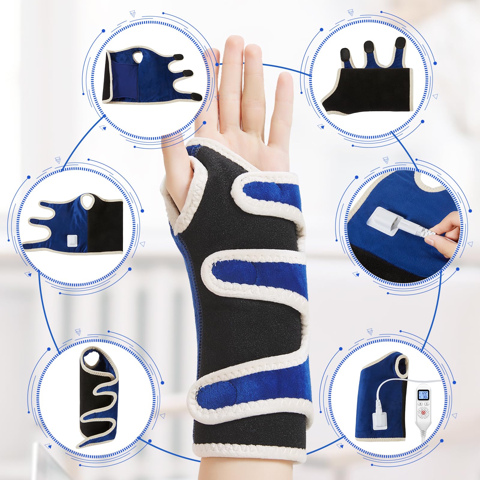 Universal left or right hand fit designed for versatile use.