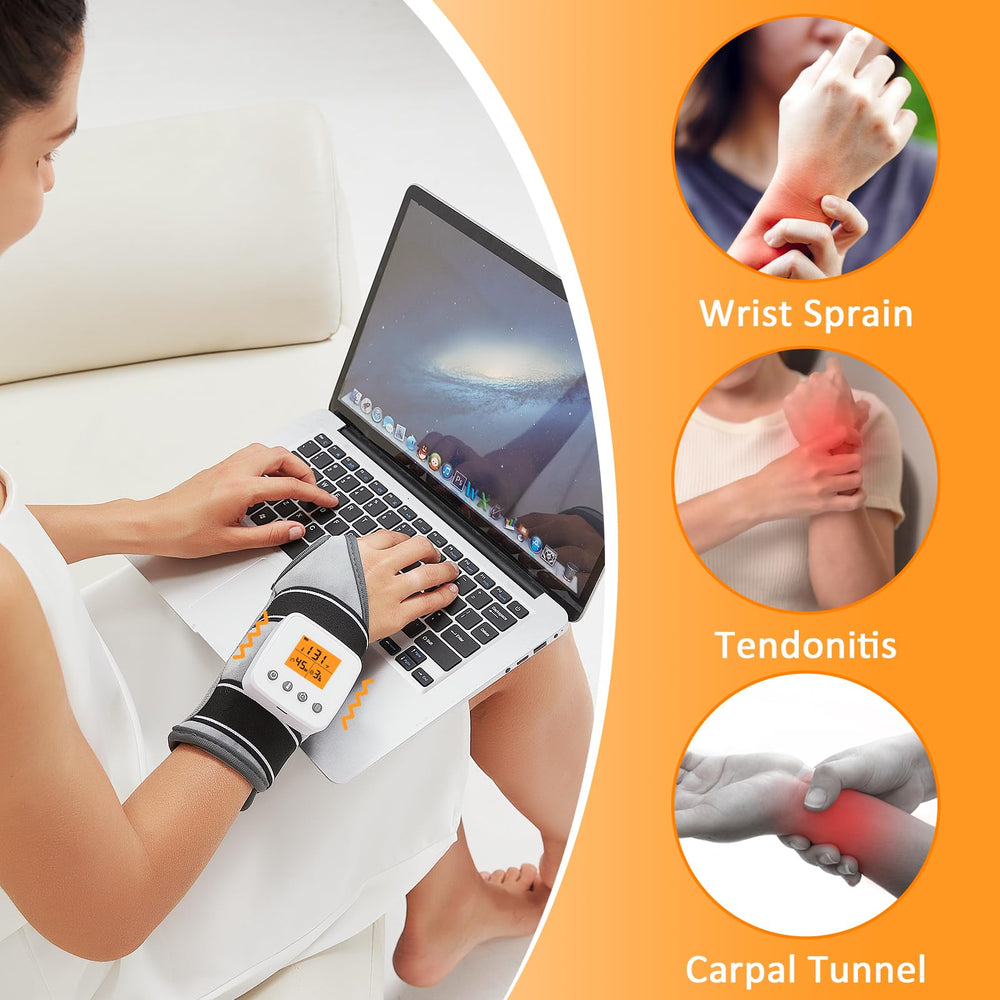 AOKESTE wrist heating pad compact and lightweight for everyday carry.