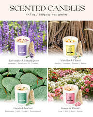 AOOVOO four candle gift box showcasing the set